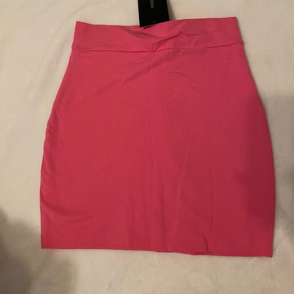 Pink Mini Skirt